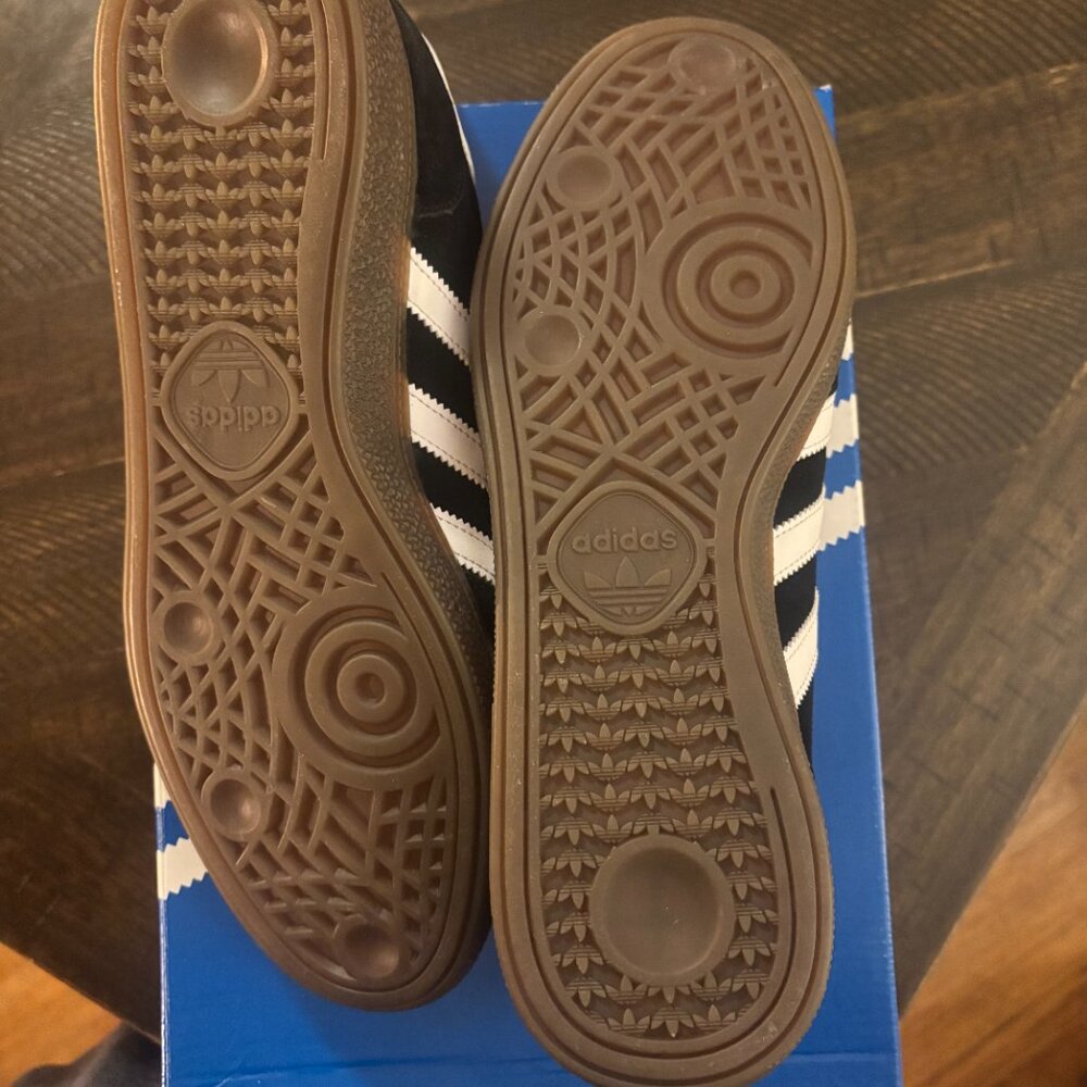 Adidas Handball Spezial DB3021 Black White Gum – Men’s 10.5 – NWT - Picture 3 of 9